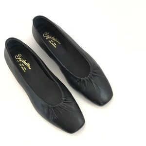 SEYCHELLES Ballet Flats Black Leather The Little Things Women’s Size 6